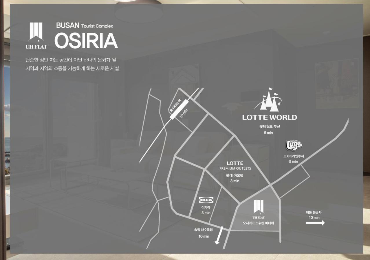 Y Collection By Uh Flat Osiria Apart otel Busan Dış mekan fotoğraf